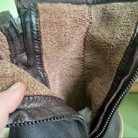 Aldo Fleece-Lined Double Zipper Mid Calf Boots - Picture 7 of 11